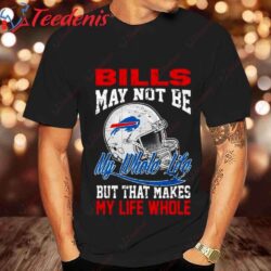 Buffalo Bills Life-Completing Helmet T-Shirt, Best Gifts For Buffalo Bills Fans