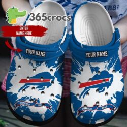 Buffalo Bills NFL Fans’ Comfortable Crocs Clogs Shoes Series Collection Trend