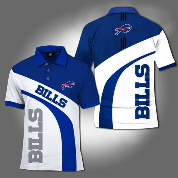Buffalo Bills Nfl 3d Printed Polo cotton t shirt Hoodie Mug Ie9