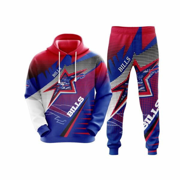 Buffalo Bills nfl Para 3D Set hoodie and pant custom for fan