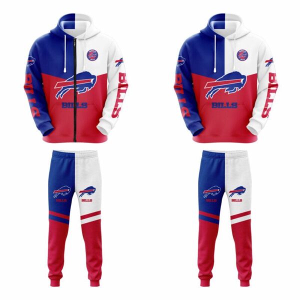 Buffalo Bills nfl Tracksuit Set 3D hoodie SweatPants sport Gift