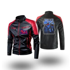 Buffalo Bills nfl the billsmafia logo Classic Biker Leather Jacket v1