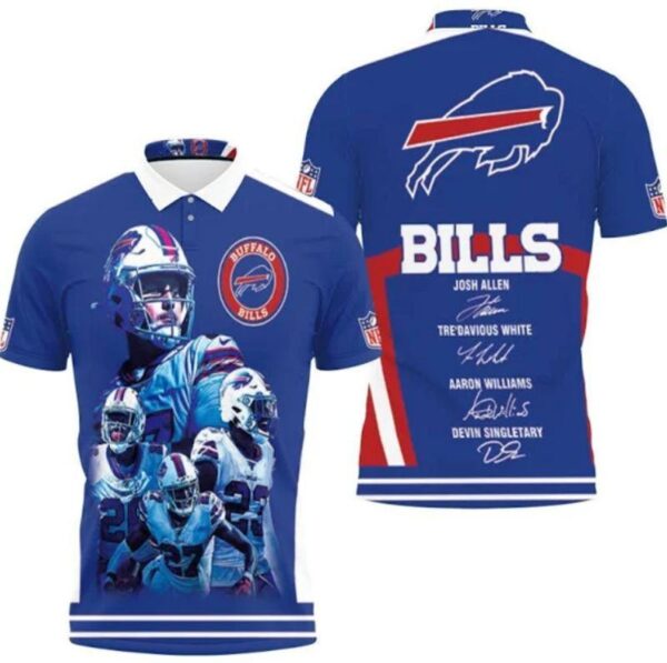 Buffalo Bills team AFC East Division Champions 3D Polo Shirt