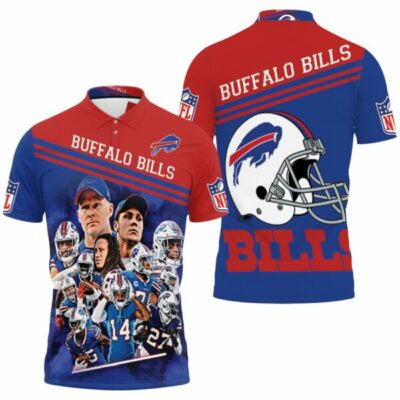 Buffalo Bills team Afc East Division Champions Polo 3D Shirt