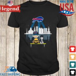 Buffalo bills nfl City Snoopy And Charlie Brown Buffalo Bills t-Shirt