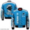 Carolina Panthers NFL all over 3D Bomber jacket fooball gift for fan