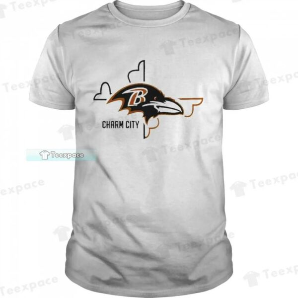 Charm City Logo Baltimore Ravens Shirt 1