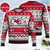 Chiefs Christmas Sweater Chevron Pattern Kansas City Chiefs Gift Chiefs Christmas Sweater Chevron Pattern Kansas City Chiefs Gift 1