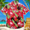 Chiefs Hawaiian Shirt Flamingo Banana Leaf Kansas City Chiefs Gift Chiefs Hawaiian Shirt Flamingo Banana Leaf Kansas City Chiefs Gift