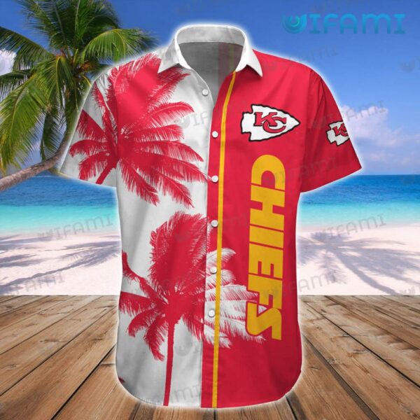 Chiefs Hawaiian Shirt Red Coconut Pattern Kansas City Gift 2