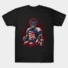 NFL Halloween Shirts Creepy Touchdown Football Player Artwork Halloween T-Shirt Creepy Touchdown Football Player Artwork Halloween T Shirt 1