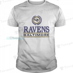 Crest National Football League Logo Ravens Shirt