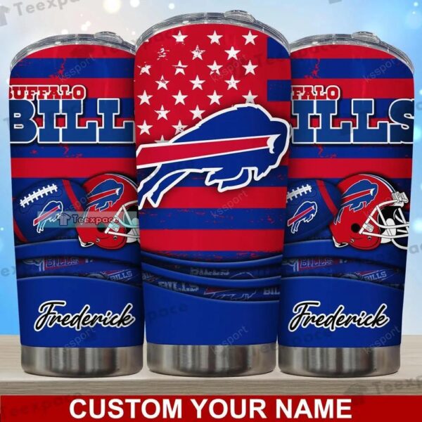 Custom Buffalo Bills American Bull Tumbler