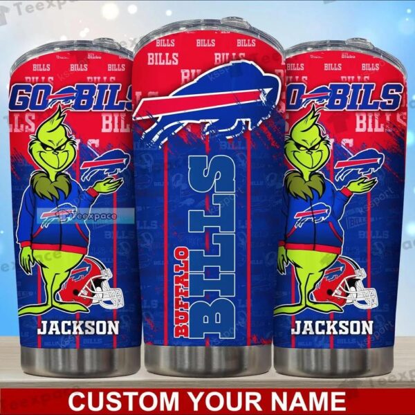 Custom Buffalo Bills Grinch Tumbler