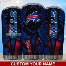 Custom Buffalo Bills Steel Bull Tumbler