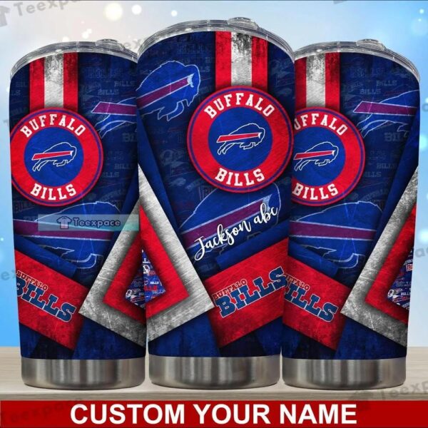 Custom Buffalo Bills Vintage Logo Tumbler