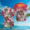 Custom Chiefs Hawaiian Shirt Mascot Kansas City Gift 1