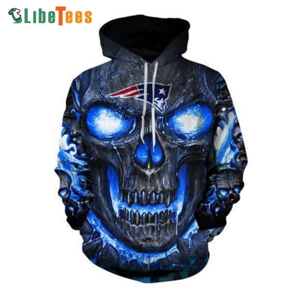 Darkness My Old Friend Skull New England Patriots Hoodie Gifts For Patriots Fans custom shirt