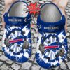 Football Crocs Personalized BBills Hands Ripping Light Clog Shoes Football Crocs Personalized BBills Hands Ripping Light Clog Shoes
