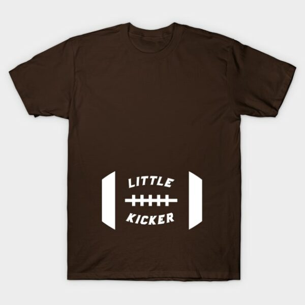 Football Pregnancy Little Kicker T Shirt 1
