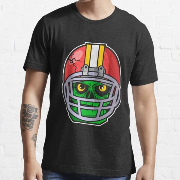 Funny American Football Player For Zombie Apocalypse Fanatic Essential T Shirt25 1