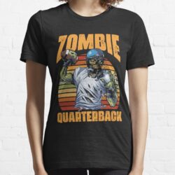 [Halloween] Funny American Football Undead Quarterback For A Zombie Fan Essential T-Shirt19
