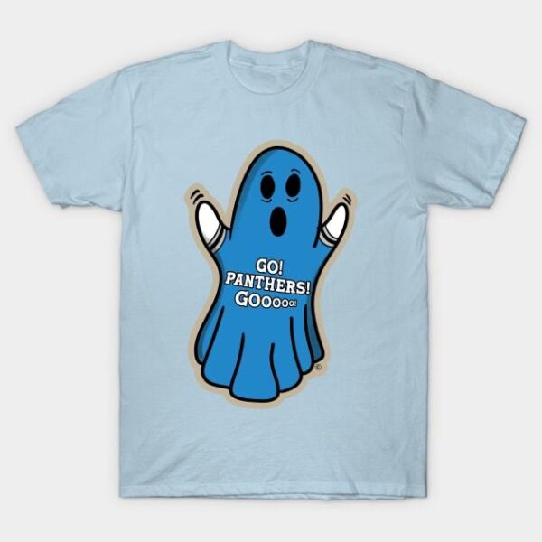 Ghost Carolina Panthers T Shirt 1