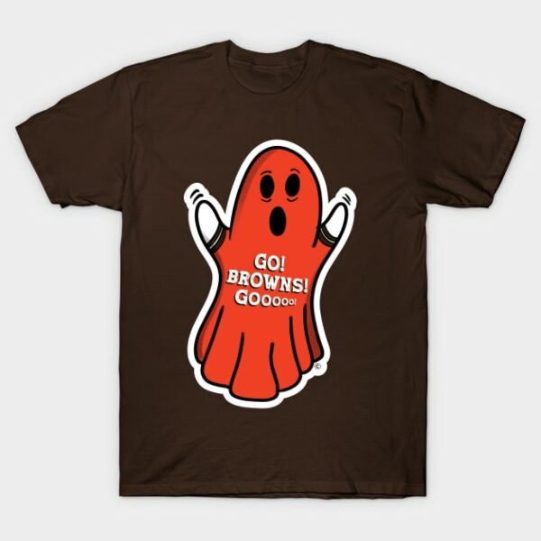 Ghost Cleveland Browns T Shirt 1