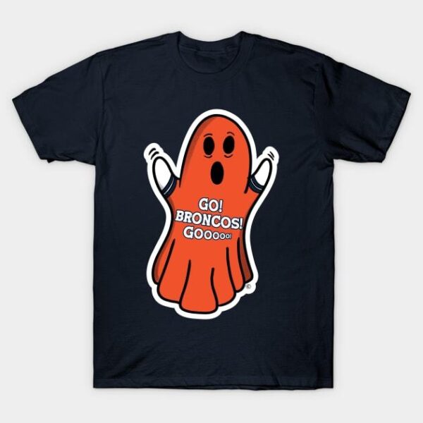 Ghost Denver Broncos T Shirt 1