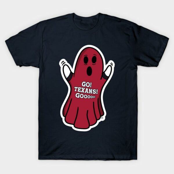 Ghost Houston Texans T Shirt 1