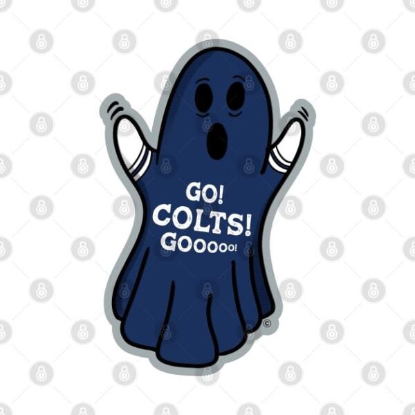 Ghost Indianapolis Colts T Shirt 2