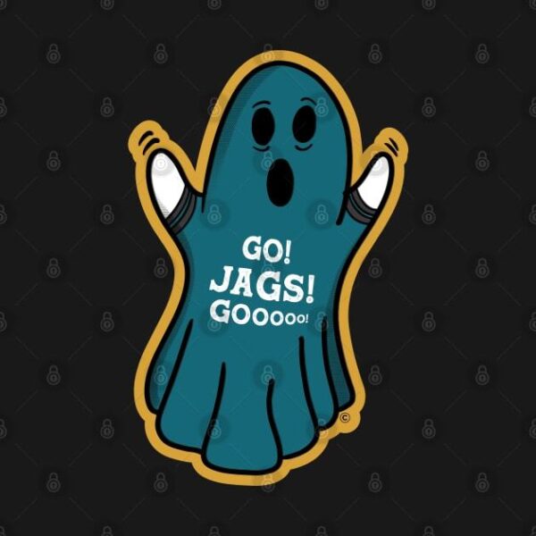 Ghost Jacksonville Jaguars T Shirt 2