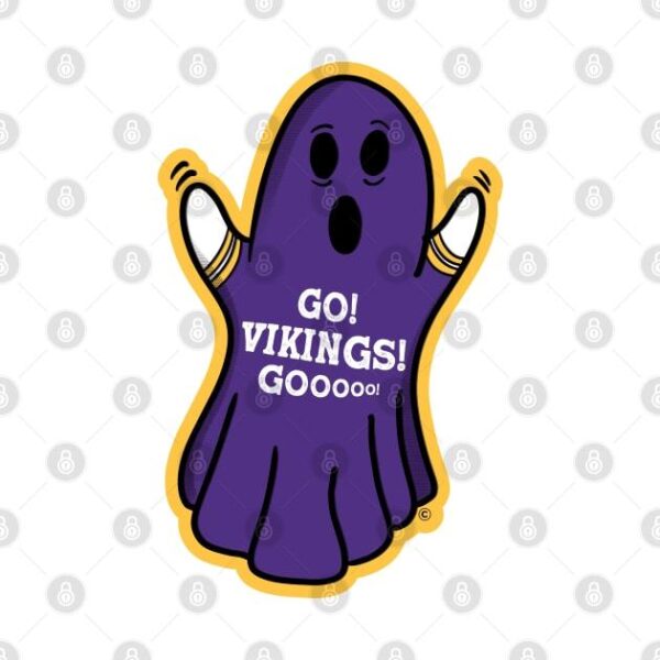 Ghost Minnesota Vikings T Shirt 2