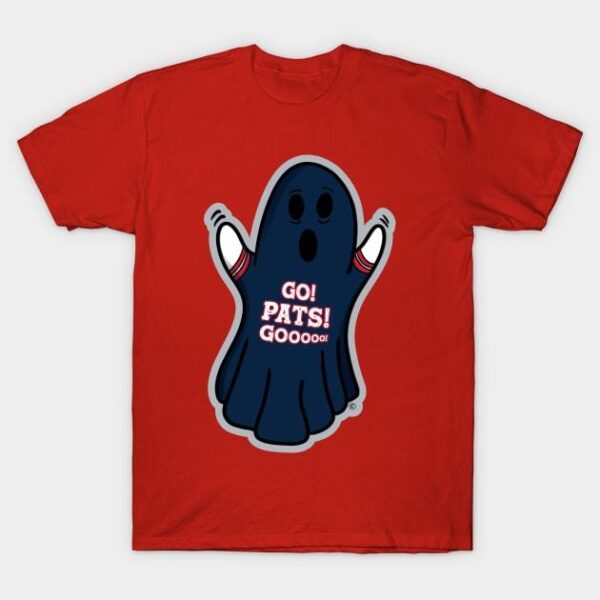 Ghost New England Patriots T Shirt 1