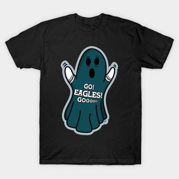 Ghost Philadelphia Eagles T Shirt 1