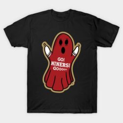 rugbyfanstore NFL Halloween Shirts Ghost San Francisco 49ers T-Shirt