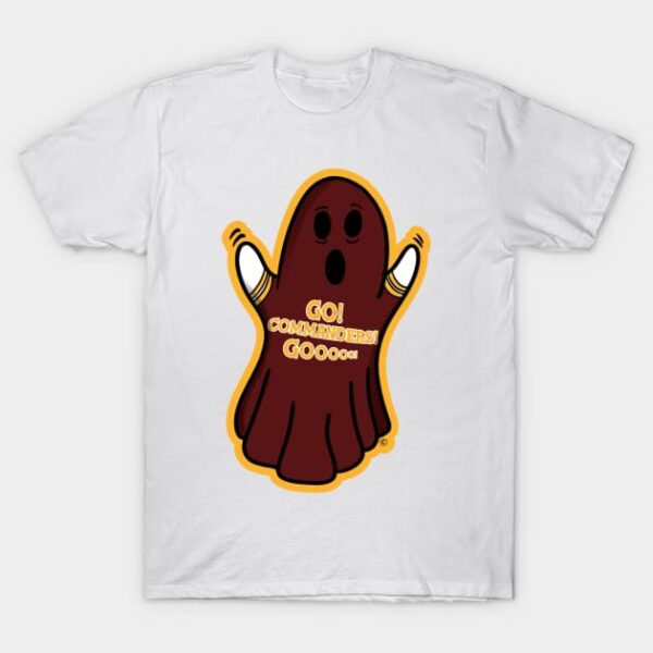 Ghost Washington Commanders T Shirt 1