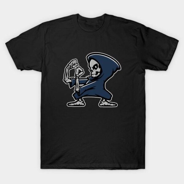 Grim reaper fighting T Shirt 1 1