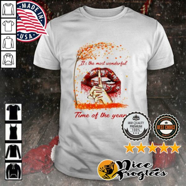 Halloween NFL San Francisco 49ers it's the most wonderful time of the year shirt Shirt