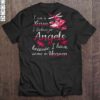 I Am A Nurse I Believe In Angels Because I Have Some In Heaven Sparkle Pink Dragonfly Shirt