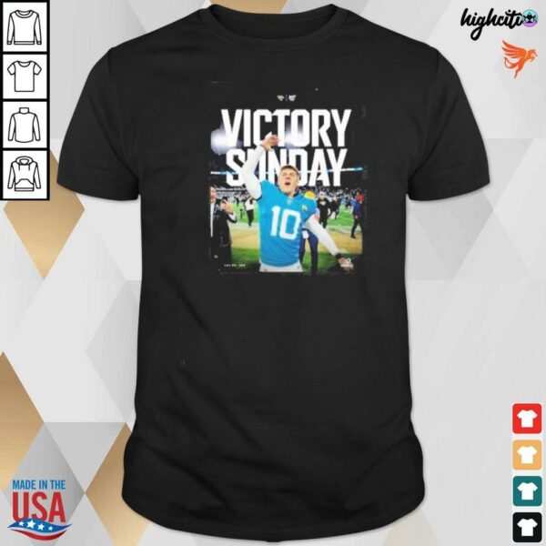 Jacksonville jaguars victory sunday we ain't done yet NFL victory Josh Scobee t shirt