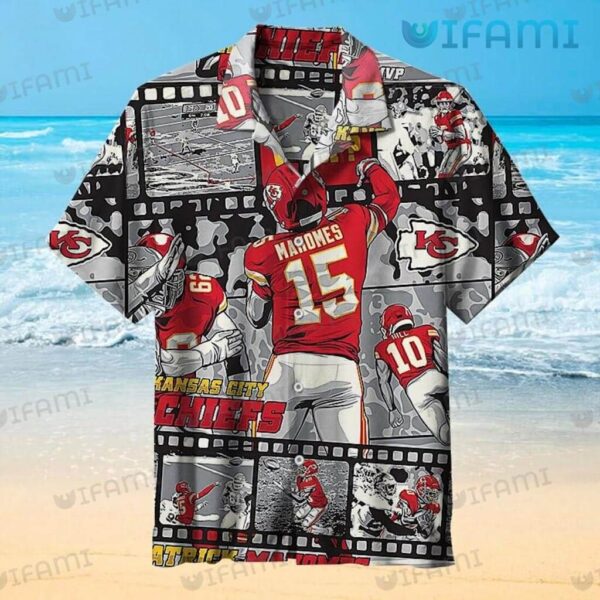 KC Chiefs Hawaiian Shirt Mahomes Hill Thuney Kansas City Gift