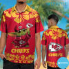 Kansas City Chiefs Hawaiian Shirt Baby Yoda Chiefs Gift Kansas City Chiefs Hawaiian Shirt Baby Yoda Chiefs Gift