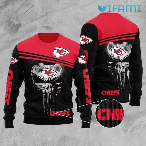 Kansas-City-Chiefs-Sweater-Punisher-Skull-Chiefs-Gift