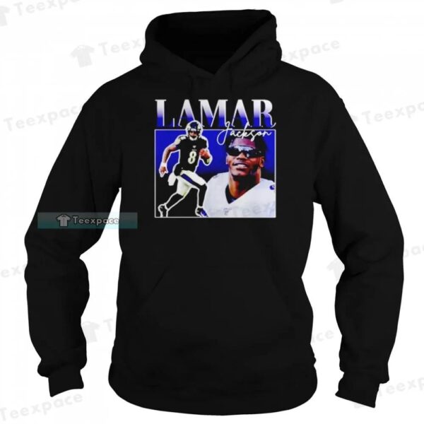 Lamar Jackson Bootleg 90s Retro Baltimore Ravens Shirt 2