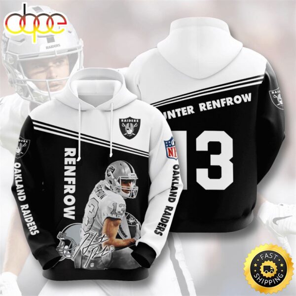 Las Vegas Raiders Nfl 3d Hoodie Player Renfrow