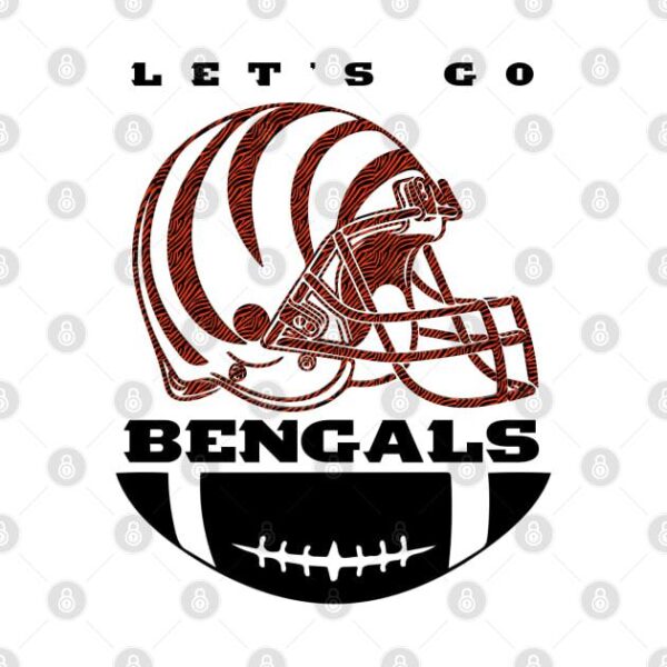 Lets Go Bengals T Shirt 2