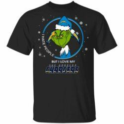 Los-Angeles-Chargers-NFL-Christmas-Grinch-I-Hate-People-But-I-Love-My-Favorite-Football-Team-t-Shirt