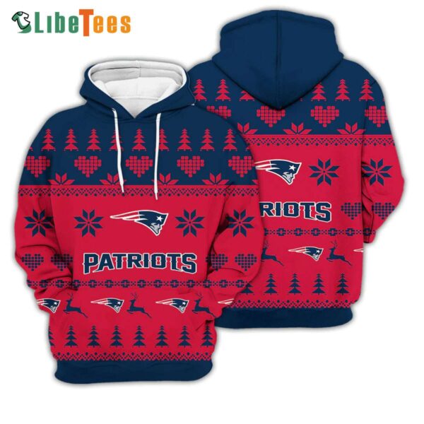 Merry Christmas Football New England Patriots Hoodie Patriots Gift custom shirt