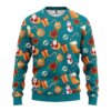 Miami Dolphins Santa Claus Snowman Ugly Christmas Sweater Miami Dolphins Santa Claus Snowman Ugly Christmas Sweater